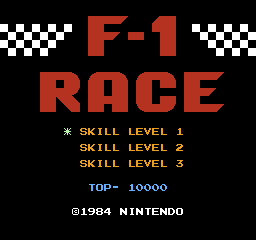 F1 Race screenshot 3 for Famicom